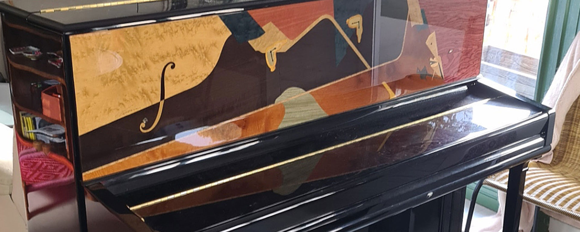 Transport d'un objet lourd piano